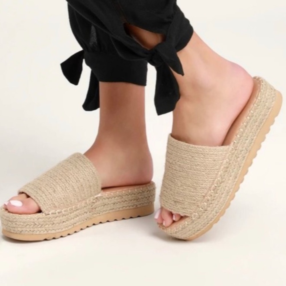 MATISSE del mar platform sandals